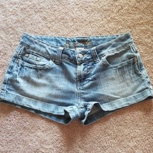 Love Notes Denim Shorts